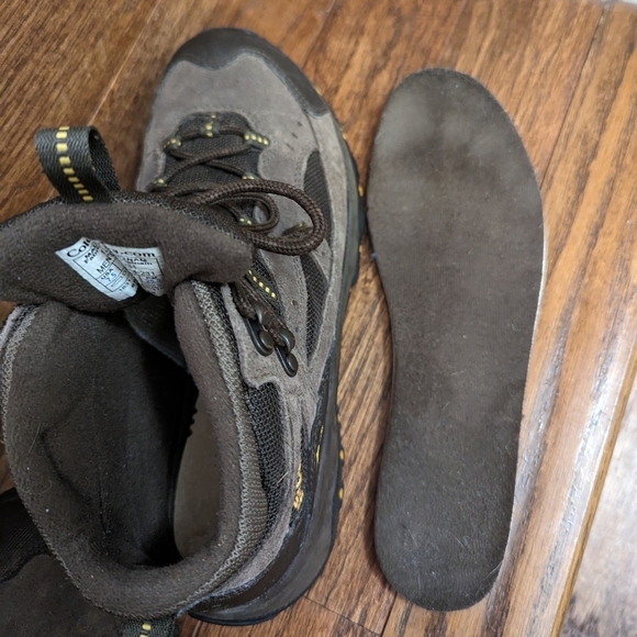 Columbia Hiking Boot, brown Waterproof Leather mens size 7.5, Winter Boot - Picture 13 of 14